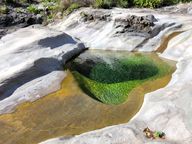 Le Bassin Roche permet d'oublier les efforts fournis pour l'atteindre
