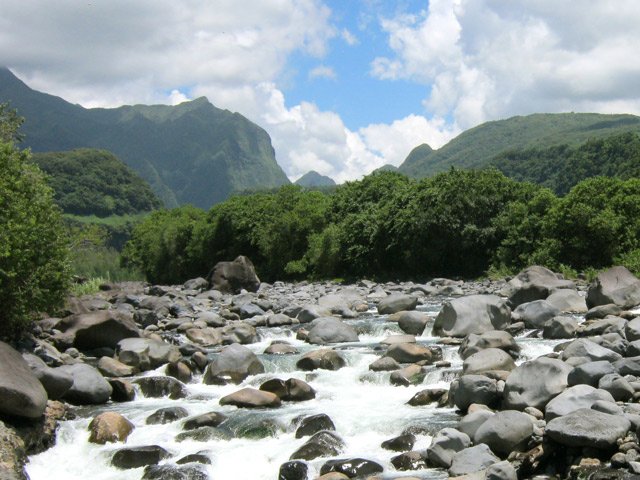 Lointains panoramas sur le Cirque de Salazie