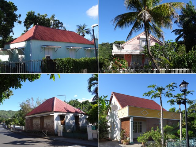 Multiples cases créoles à découvrir en fin de boucle