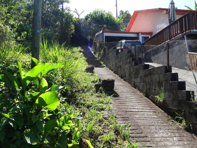 Les escaliers de la rue du Château d’Eau