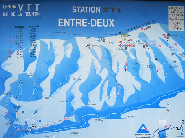 On se croirait au départ des pistes de ski mais il n'y a pas de neige