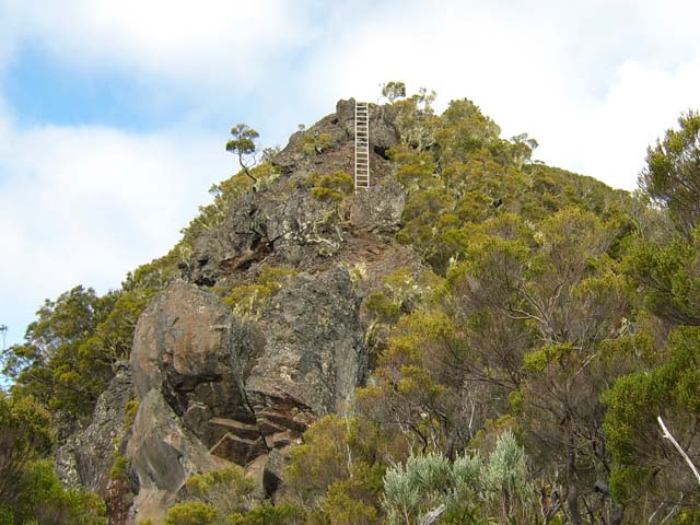 Un autre passage avec sensation assurée. Bien se tenir aux barreaux !