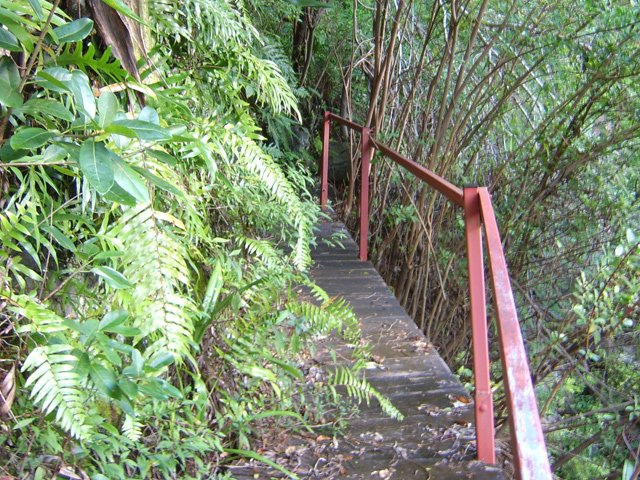 La passerelle a été changée après cette photo