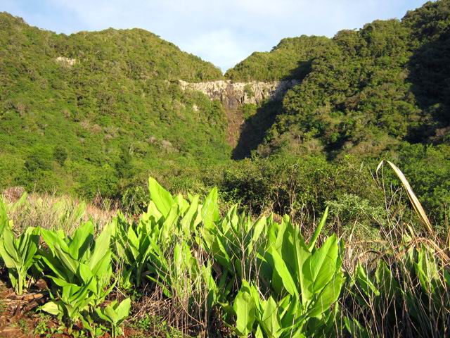 La Cascade Mottet, à sec une très grande partie de l'année
