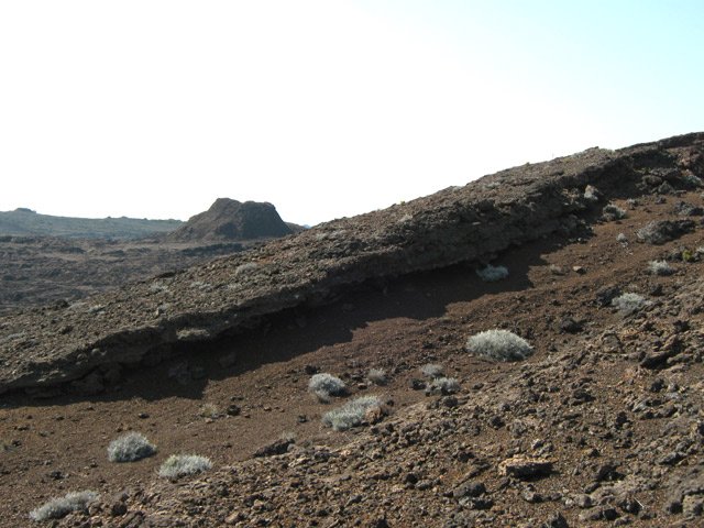 L'érosion fait déjà son travail de destruction