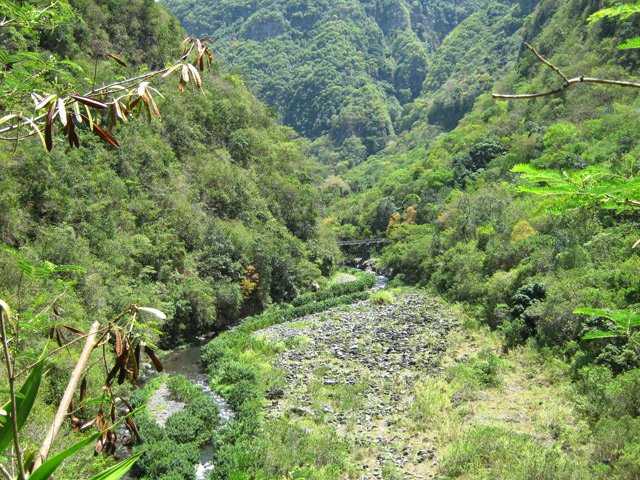 Le Pont de la Liane presque en fin de montée