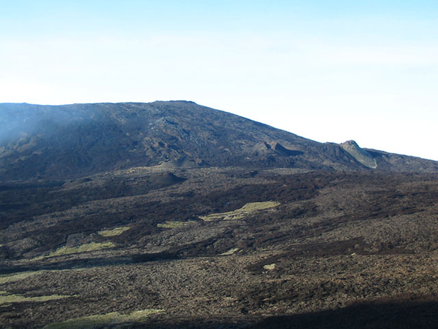 Les hectares de gratons du début des Grandes Pentes vers le Grand Brûlé
