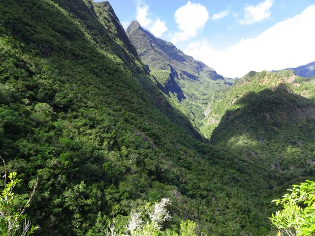 Une idée du chemin parcouru, vu depuis le Petit Rein