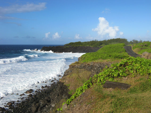 Courte mais superbe portion de route littorale