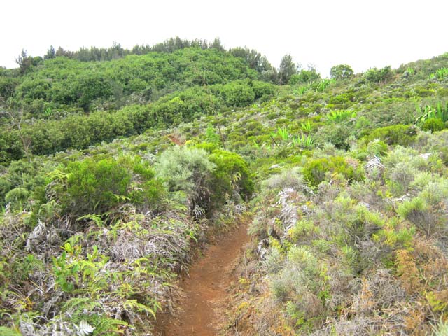La dernière partie du parcours à l'approche du Colorado