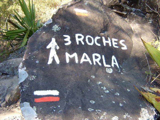 Difficile de se tromper au croisement des sentiers