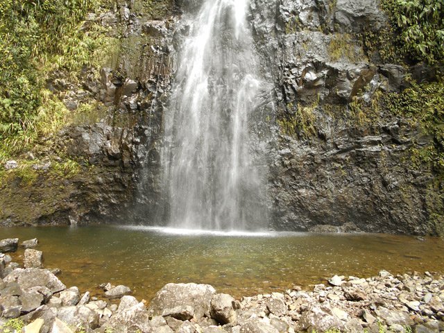 Le bassin de la deuxième cascade