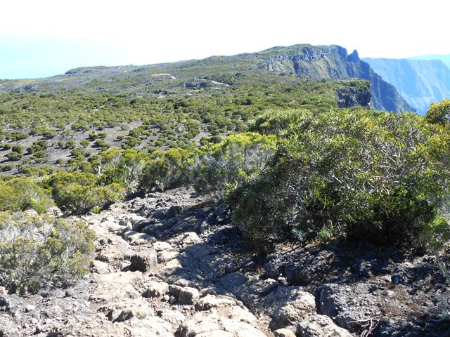 Le Maïdo depuis le sentier du Grand Bord
