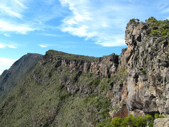 La montée est encore longue mais assez facile