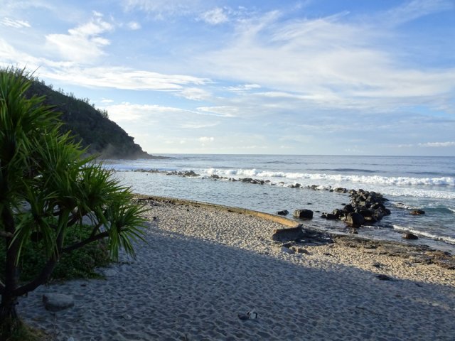 Le seul endroit autorisé à la baignade non surveillée