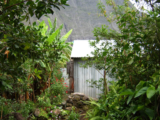 Un modeste gîte aux Lataniers