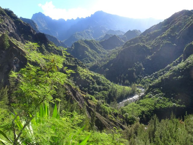 Magnifiques points de vue tout au long de la descente