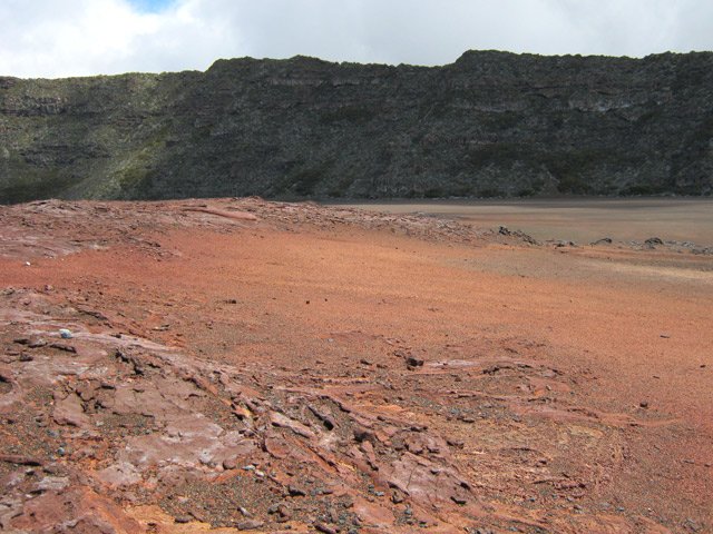 La Plaine des Sables et les remparts du Morne Langevin