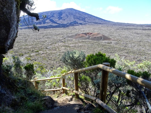 Les marches sont parfois très hautes