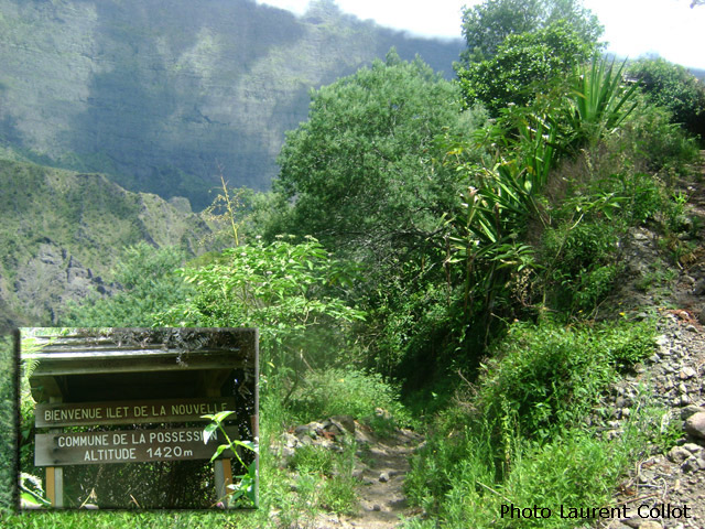 On Quitte la Nouvelle vers la Plaine aux Sables