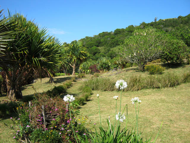 Départ de la balade avant la route