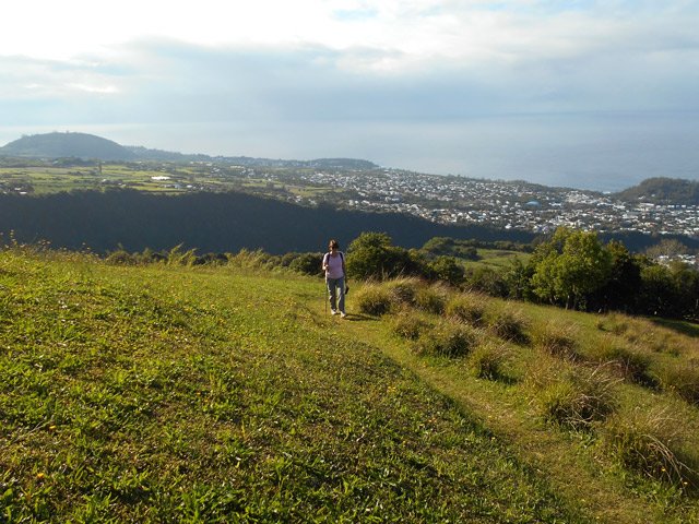 Belles vues sur Saint-Joseph durant la fin de la montée