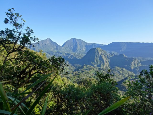 Une bonne partie du cirque depuis le point de vue du kiosque