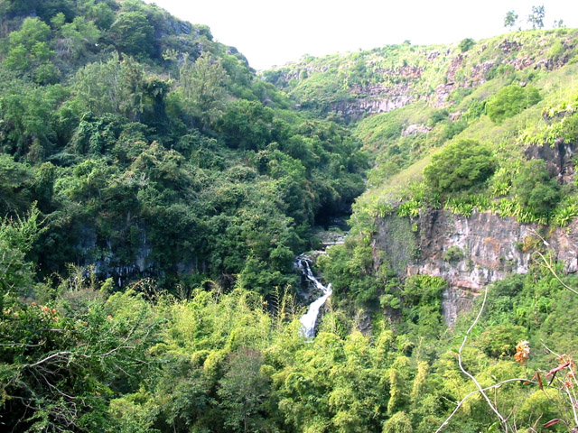 Un dernier regard sur la ravine avant de reganger le véhicule