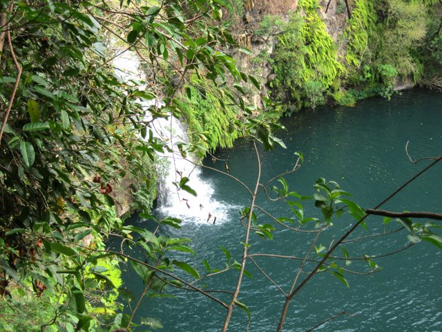 On domine la bassin des Cormorans avant d'y arriver