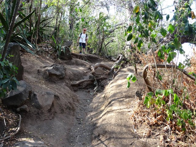 Certaines parties sont très glissantes.