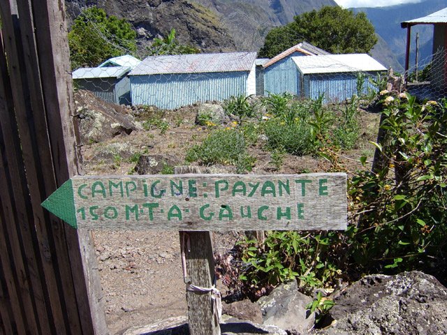 Tout est bien fléché dans l'îlet !