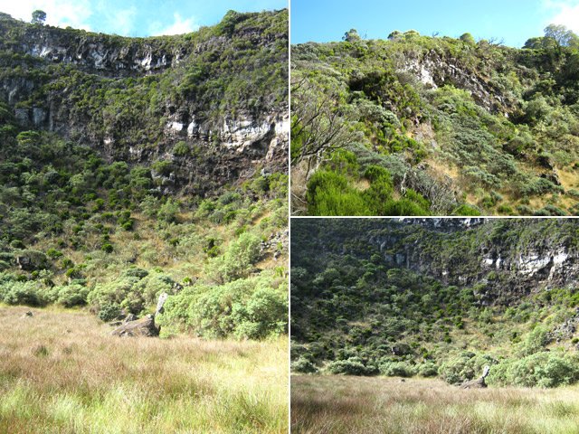 Quelques autres vues depuis le fond du cratère