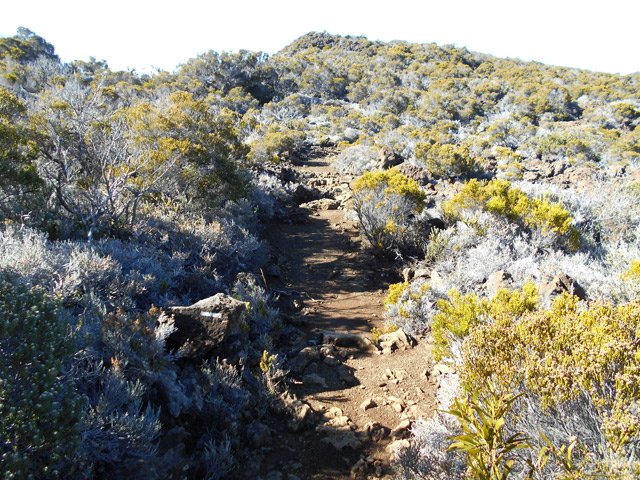 On approche de la deuxième grotte du circuit