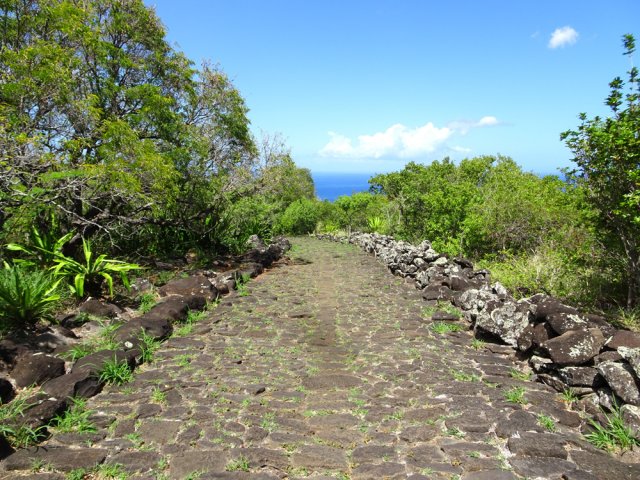 Une partie plate et reposante entre deux vallées