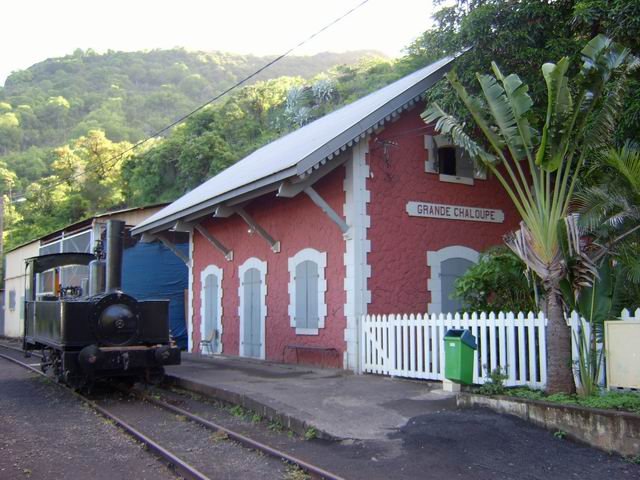 La gare de La Grande Chaloupe