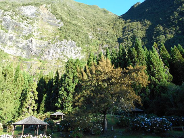 Une autre vue de l'aire de pique-nique
